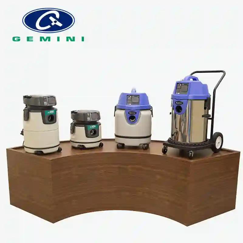 GEMINI 供應濕式和乾式吸塵器。